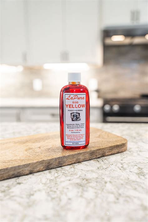 Egg Yellow Food Coloring TRS FOOD COLOR EGG YELLOW 25G – Asian