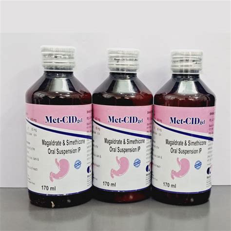 Met-CID-GEL (SUGAR FREE) Suspension METLAR FORMULATIONS