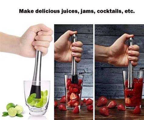 Muddlers - Stainless Steel Mojito Muddler Manufacturer from Greater Noida