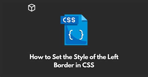 Image result for CSS Border Tutorial
