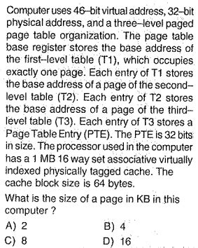 Operating System: What is page size