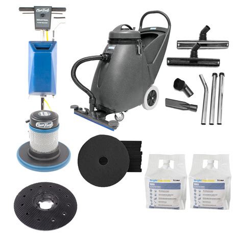 Heavy Duty Floor Stripping Machine Package (Floor Buffer, Wet Vacuum ...