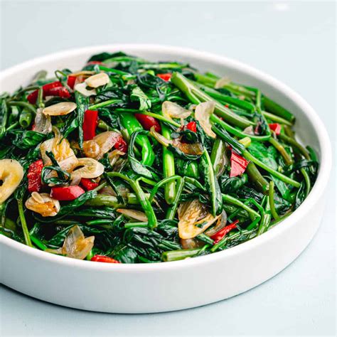 Water Spinach Stir Fry (Ong Choy) - Posh Journal