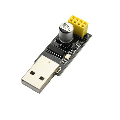 USB to UART/ESP8266 Adapter Programmer for ESP-01 Wi-Fi Modules with C