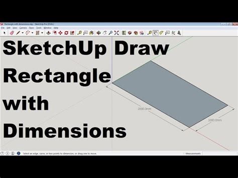 SketchUp Resize Rectangle 的图像结果