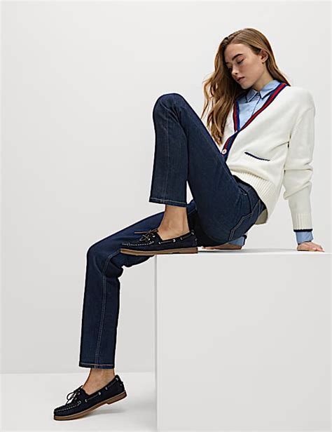 Buy Sienna Supersoft High Waisted Jeans at Marks & Spencer