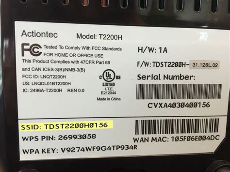 Is the SSID the serial number? | TechDiy.info