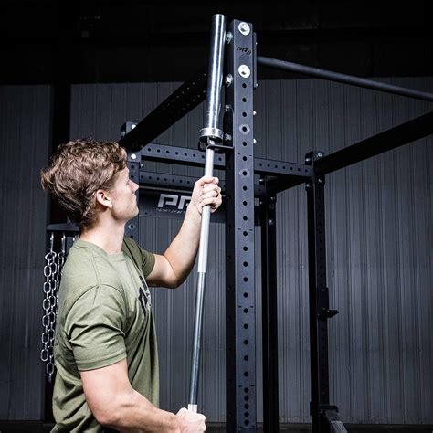 PRxPerformance PRx Performance Squat Rack Mounted Olympic Barbell India ...