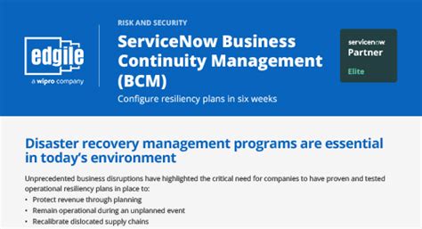 Image result for ServiceNow BCM Module