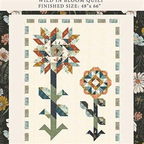 Image result for Playful Creative Flower Panel Quilt Pattern
