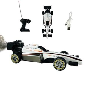 Innocraze EV F1 High-Speed Racing RC Car – Smoke Spray & LED Lights ...