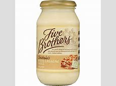 Five Brothers White Lasagne Sauce 490g   Woolworths