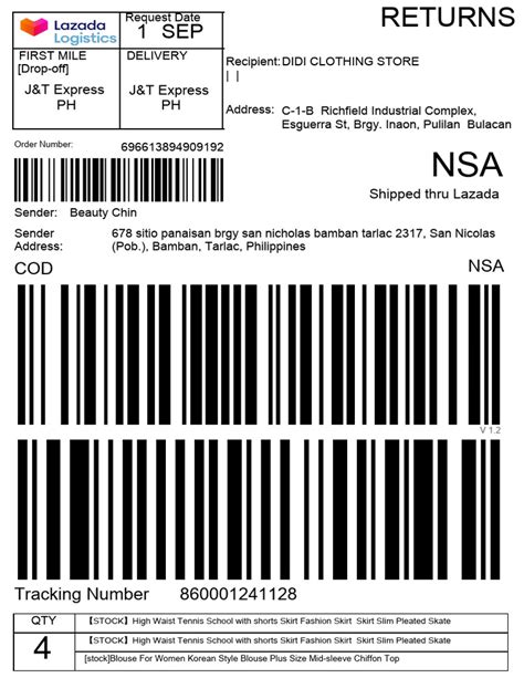 How to Make Return Labels 的图像结果