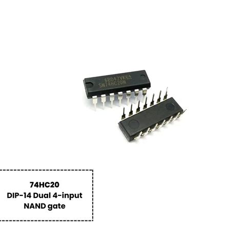 74HC Series Mosfet Based Logic ICs [DIP-Package]