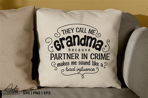 Grandma Shirt They Call Me Brother Because Partner In Crime Makes Me ...