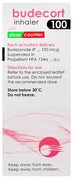 Budecort 100 Mcg Inhaler 200 Mdi - Uses, Side Effects, Dosage, Price ...