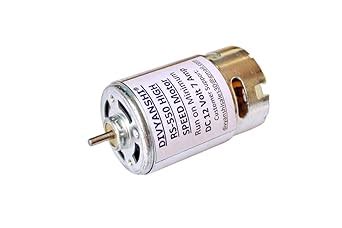 Divyanshi RS-550 High Torque 12V Dc Motor 12 Volt 11,900 RPM, 18 V 17 ...