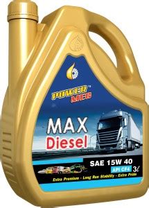 Power Mec Max Diesel 15W 40 API CF4 Synthetic Blend Engine Oil Price in ...