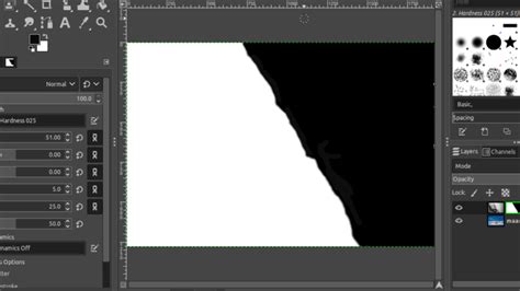GIMP Transparent Mask 的图像结果