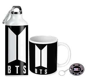 Buy NH10 DESIGNS Bts Signature logo Printed Coffee Mug, 600ml Sipper ...