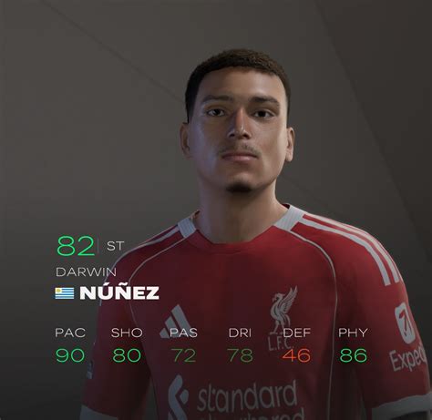 Darwin Núñez [FC25 & FC24] - hazardous007's Ko-fi Shop