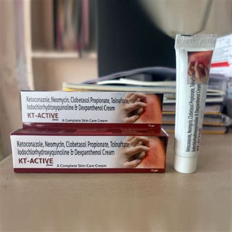 Kt active - Ketoconazole Neamycin Clobetasol Propionate Tolnafrate ...