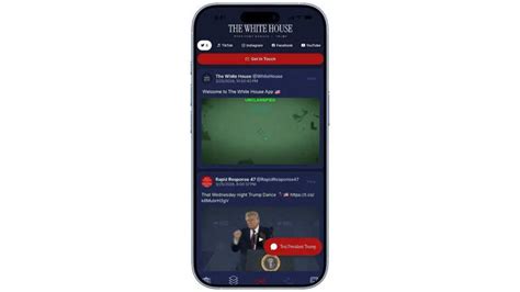 White House launches app for real-time updates, live video and more