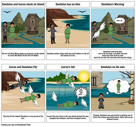 Story of daedalus and icarus moral lesson - holfiam