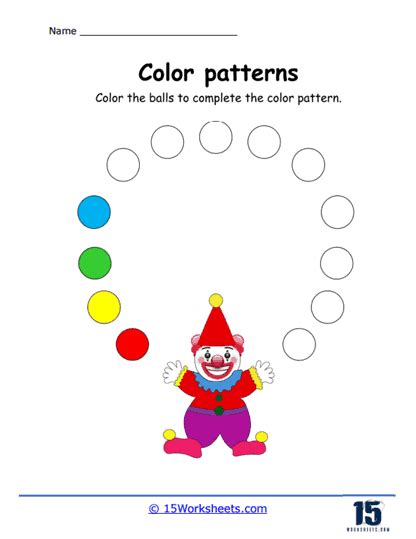 Image result for Types of Patterns Worksheet