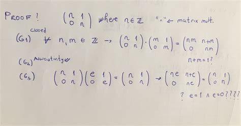 Image result for Matrix Forms a Group Example