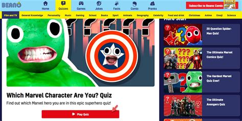 Which Marvel Character Are You? Marvel Look Alike Test