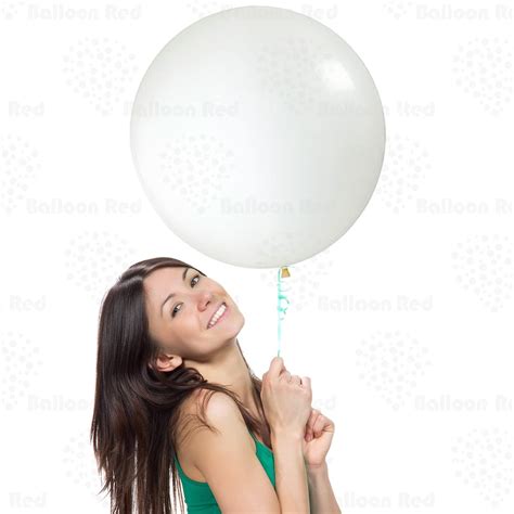 Buy Afterloon Biodegradable Perfect Round Big Balloons Clear 18 Inch 24 ...