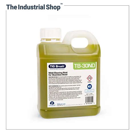 TIG Brush Weld Cleaning Fluid TB-30ND – The Industrial Shop