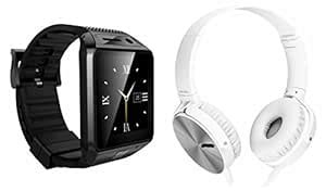 MIRZA Bluetooth DZ09 Smart Wrist Watch & Extra Extra Bass XB450 ...