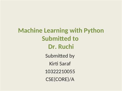 Image result for Machine Learning with Python Images for PPT