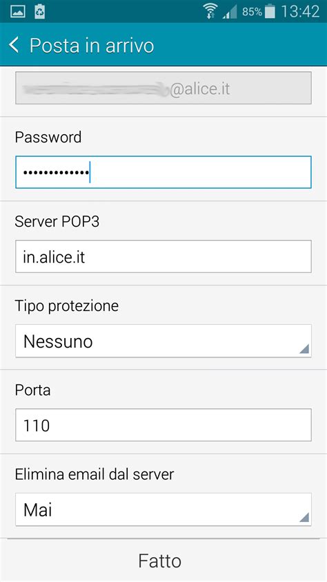 Configurazione client di posta con Alice Mail - Geek's Lab