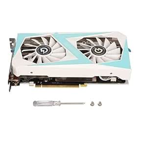 ciciglow Dual Fan Graphics Card, RTX2060 /192bit/GDDR6/6GB Computer ...