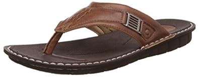 BATA Men's Krypton Action Brown Hawaii Thong Sandals 8 UK/India (42 EU ...