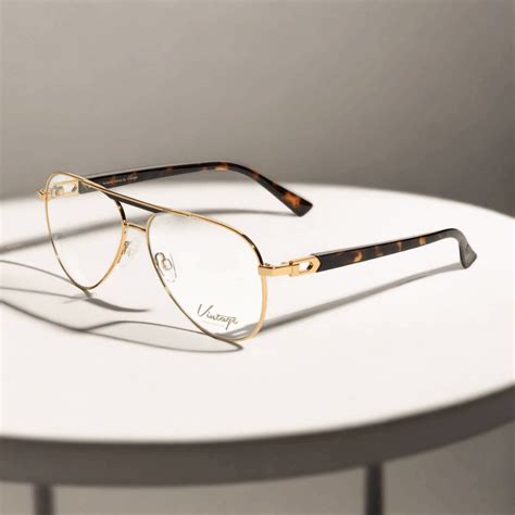 Premium Aviator Frame Shape Optical Frames for Men & Women – Vintage