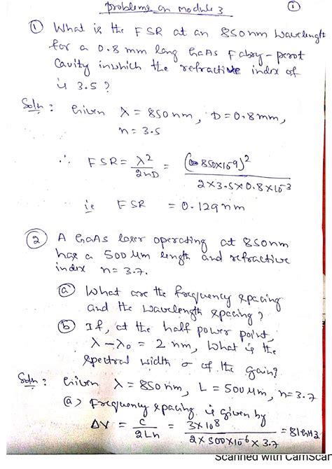 FON-Module 3 - ITS A LECTURE NOTES OF FIBER OPTICS NETWORK - Electronic ...