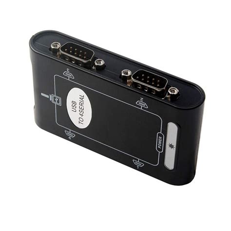 4 port RS232 to USB 2.0 adapter USB Serial DB9 | Ubuy India