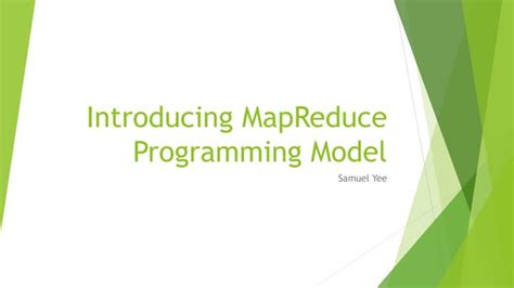 MapReduce Programming 的图像结果