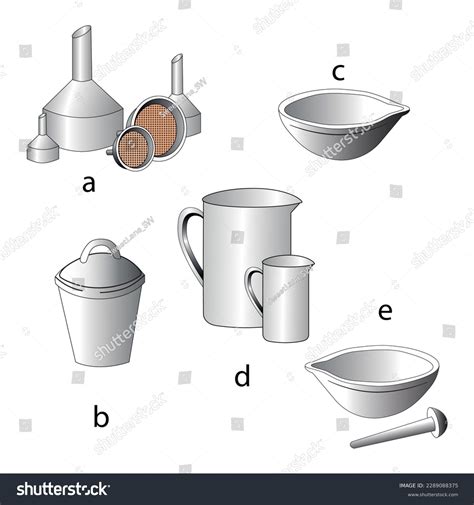 Crucible With Cover Drawing