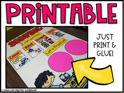 Image result for Sorting Anchor Chart