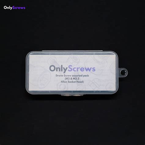 M2 & M2.5 Allen Socket Head(12.9) Assorted Screw Pack Drone Screw Pack ...