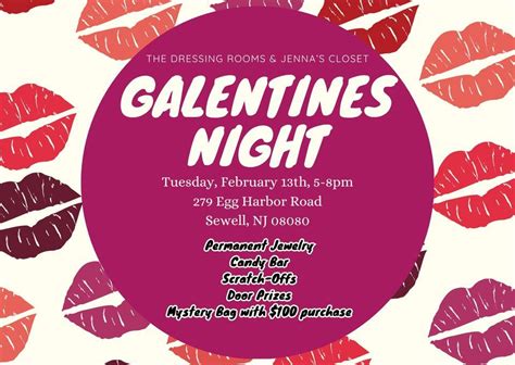 Galentines Night! - Permanent Jewelry, Scratch Offs, Candy Bar, Mystery ...