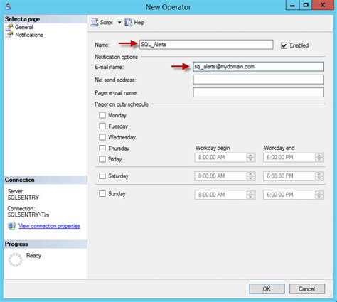 SQL Server Agent Alerts 的图像结果