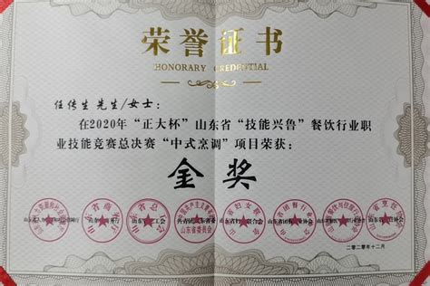学院教师在山东省“技能兴鲁”职业技能大赛中喜获金奖
