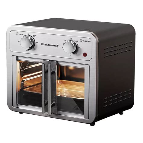 Elite Gourmet French Door Air Fryer Oven