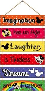 Indianara Set of 6 Motivational Quotes Wall Hanging for Home Decor ...